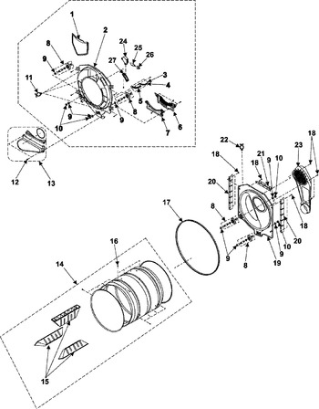 Diagram for DV316LEW