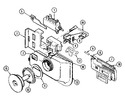 Diagram for 06 - Rinse Aid & Soap Dispenser