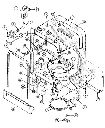 Diagram for DWU8460BAX