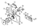 Diagram for 06 - Rinse Aid & Soap Dispenser (dwu8891abx)