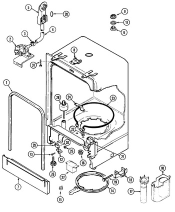 Diagram for DWUA200AAX