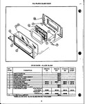 Diagram for 01 - All Black Glass Door