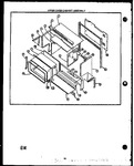 Diagram for 08 - Upper Oven Cabinet Assy