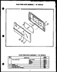 Diagram for 06 - Plain Oven Door Assy - 30`` Models