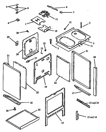 Diagram for ESF34002L (BOM: P1142613N L)