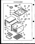 Diagram for 06 - Top And Oven Assy