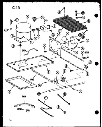 Diagram for ESBFC16C-G (BOM: P6023519W G)