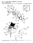 Diagram for 02 - Blower Housing/thermostats & Lint Screen