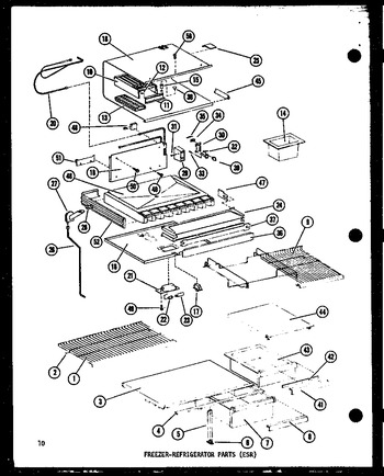 Diagram for ESR12A-L (BOM: P6030373W L)