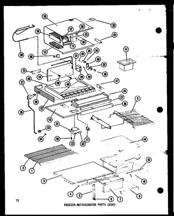 Diagram for ESR14B (BOM: P6030380W)