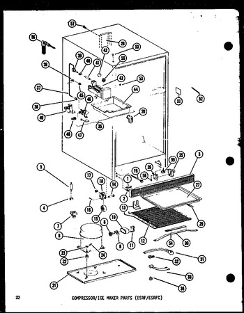 Diagram for ESRFC16B-G (BOM: P6030377W G)