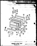 Diagram for 04 - Fz Door Assy 18 Cu. Ft.