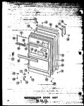 Diagram for 08 - Ref Door Assy 18 Cu. Ft.