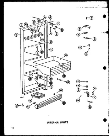 Diagram for U16W-C (BOM: P6033508W C)