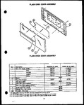 Diagram for 07 - Plain Oven Door Assy