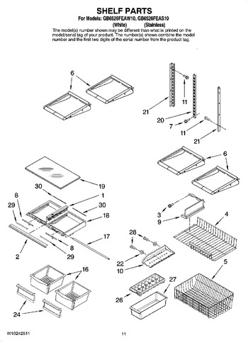 Diagram for GB6526FEAW10