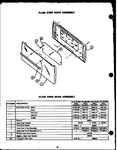 Diagram for 05 - Plain Oven Door Assy