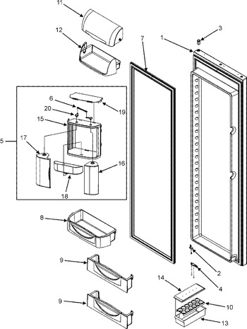 Diagram for JCB2287KEF