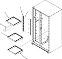 Diagram for 15 - Refrigerator Shelves