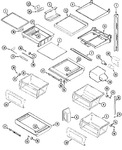 Diagram for 13 - Shelves & Accessories