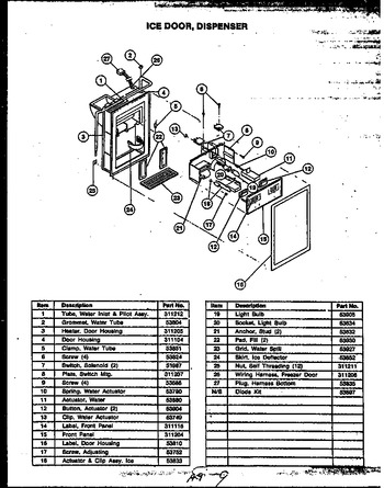 Diagram for GFD240-1W2 (BOM: GFD24001W 2)