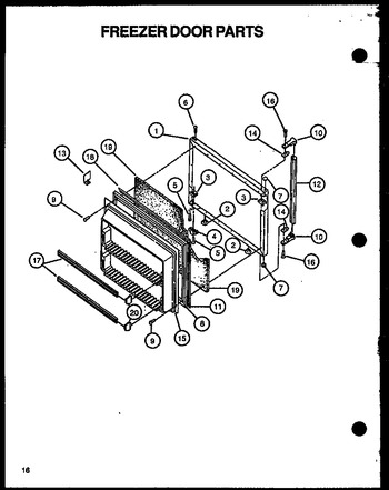 Diagram for GFS209-1W00 (BOM: GFS20901W00)