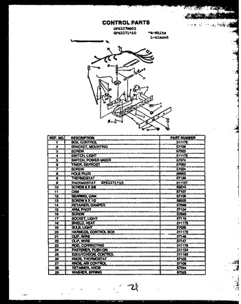 Diagram for GFS227110 (BOM: MN10)