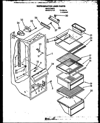 Diagram for GFS227110 (BOM: MN10)