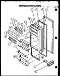 Diagram for 12 - Ref Door Parts