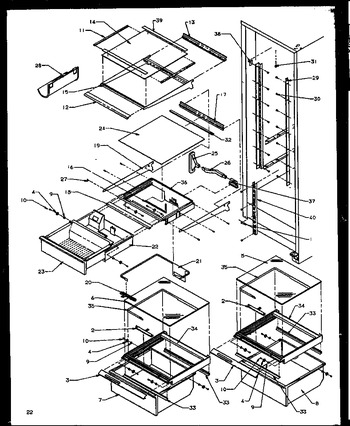 Diagram for GRH2202W (BOM: P1168102W W)