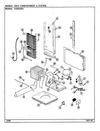 Diagram for GS20X83V (BOM: DP05A)