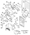 Diagram for 07 - Ice & Water Dispenser