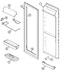 Diagram for 05 - Fresh Food Inner Door