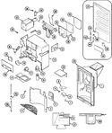 Diagram for 07 - Ice & Water Dispenser