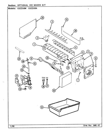 Diagram for GS22X8A (BOM: DR17A)