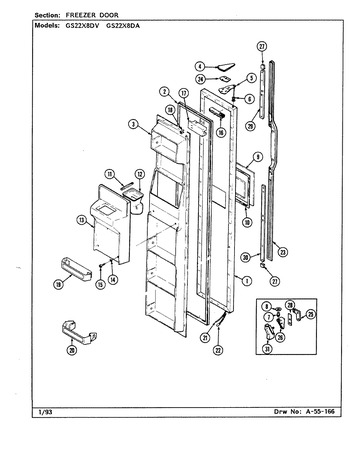 Diagram for GS22X8DA (BOM: DR34A)