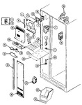 Diagram for 01 - Freezer Compartment