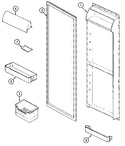 Diagram for 05 - Fresh Food Inner Door