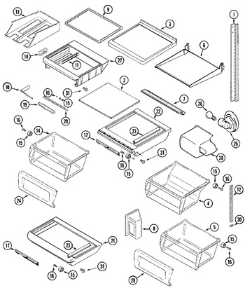 Diagram for GS2517PXDW