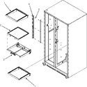 Diagram for 14 - Refrigerator Shelves