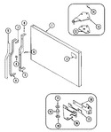 Diagram for 03 - Freezer Outer Door