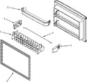 Diagram for 04 - Freezer Inner Door