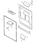 Diagram for 06 - Fresh Food Inner Door