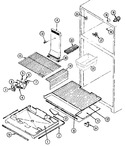 Diagram for 02 - Freezer Compartment