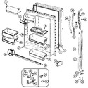 Diagram for 05 - Fresh Food Door