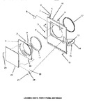 Diagram for 08 - Loading Door, Front Panel & Seals