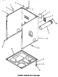 Diagram for 02 - Cabinet, Exhaust Duct & Base