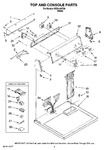 Diagram for 02 - Top And Console Parts