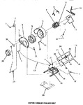 Diagram for 13 - Motor, Exhaust Fan & Belt