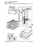 Diagram for 02 - Fresh Food Compartment